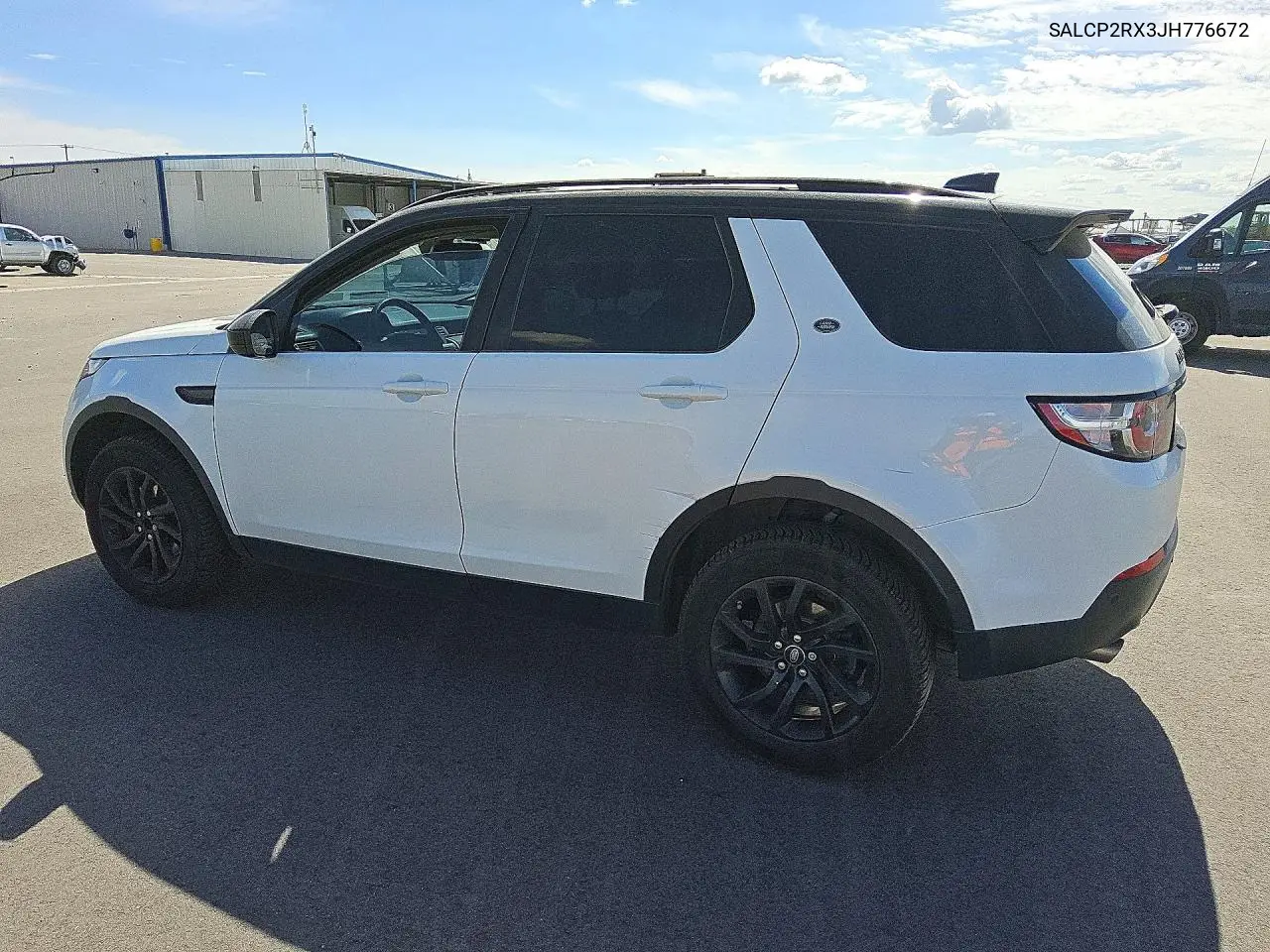 2018 LAND ROVER DISCOVERY SPORT VIN SALCP2RX3JH776672 — фото 2