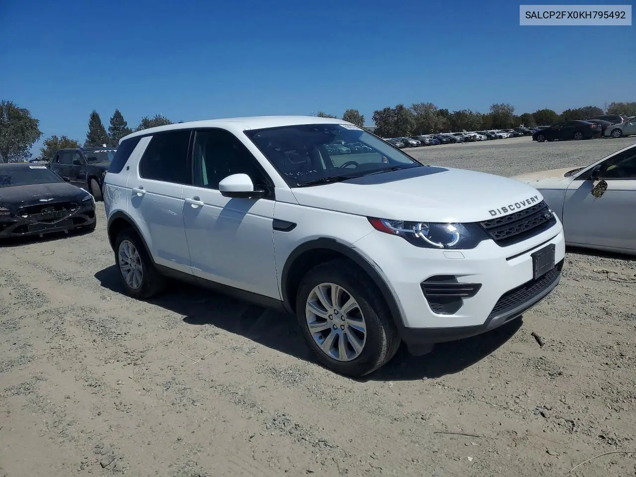 2019 LAND ROVER DISCOVERY SPORT VIN SALCP2FX0KH795492 — фото 4