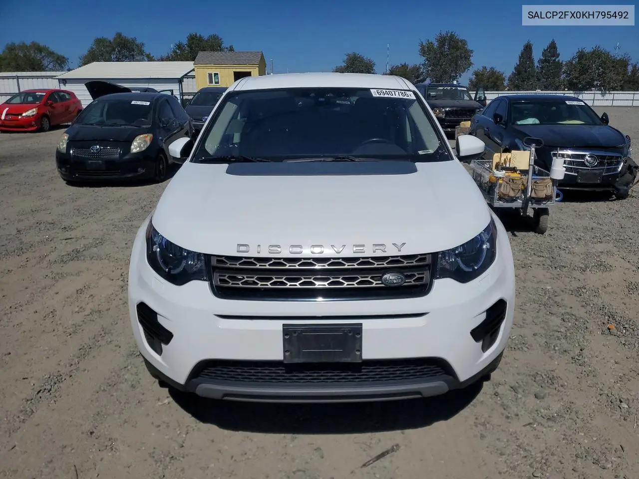 2019 LAND ROVER DISCOVERY SPORT VIN SALCP2FX0KH795492 — фото 5