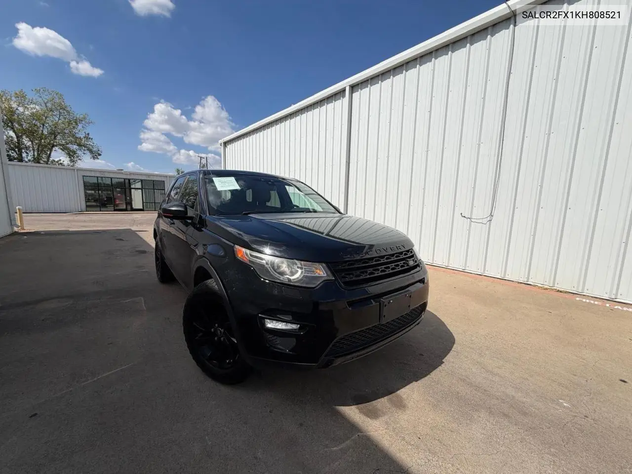LAND ROVER DISCOVERY SPORT 2019, VIN SALCR2FX1KH808521