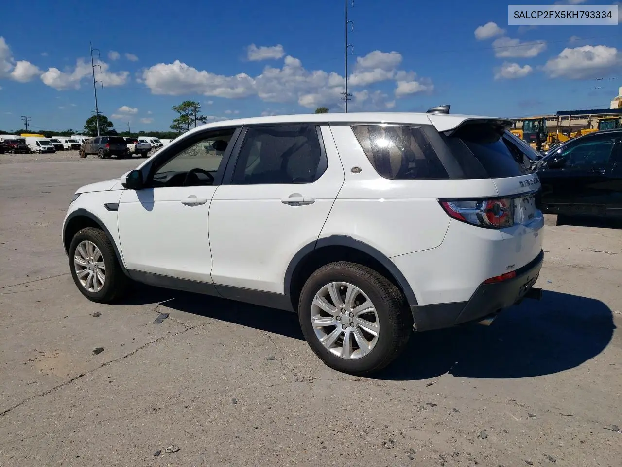 2019 LAND ROVER DISCOVERY SPORT VIN SALCP2FX5KH793334 — фото 3