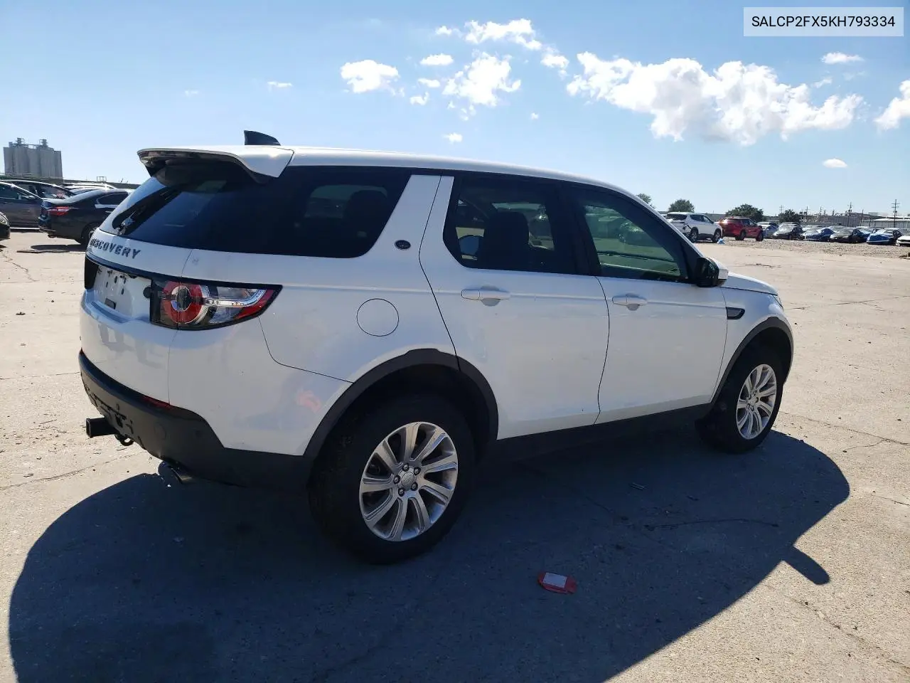 2019 LAND ROVER DISCOVERY SPORT VIN SALCP2FX5KH793334 — фото 4