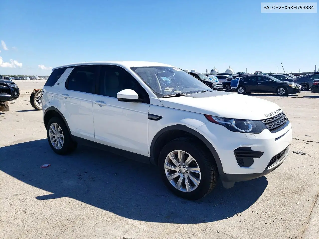 2019 LAND ROVER DISCOVERY SPORT VIN SALCP2FX5KH793334 — фото 5