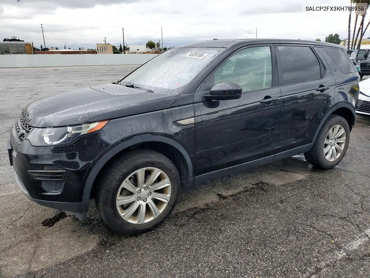 LAND ROVER DISCOVERY SPORT 2019, VIN SALCP2FX3KH788956