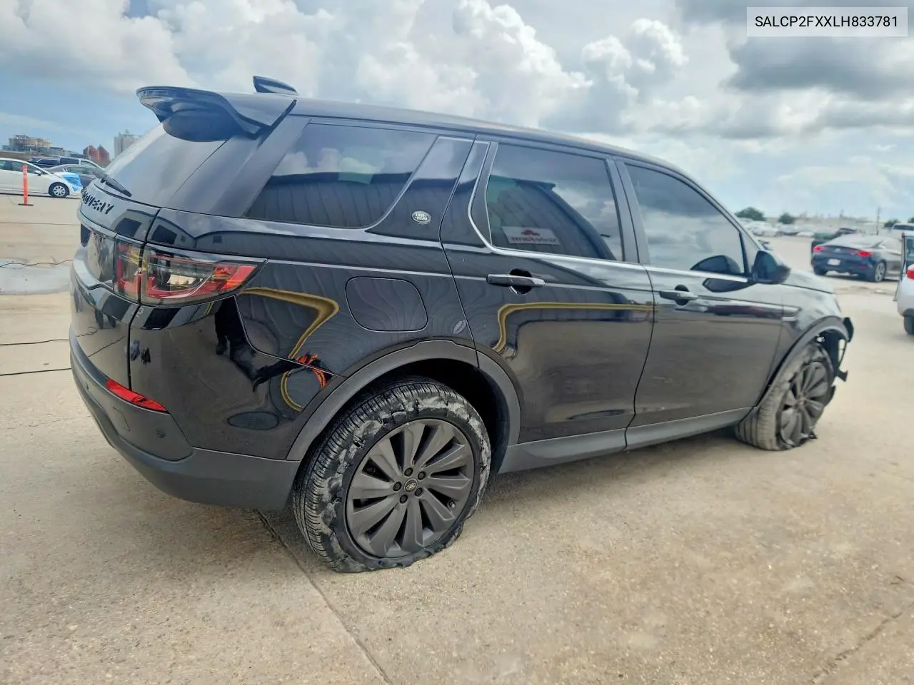 2020 LAND ROVER DISCOVERY SPORT VIN SALCP2FXXLH833781 — фото 3