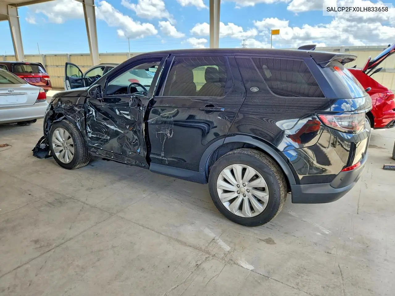 2020 LAND ROVER DISCOVERY SPORT VIN SALCP2FX0LH833658 — фото 2