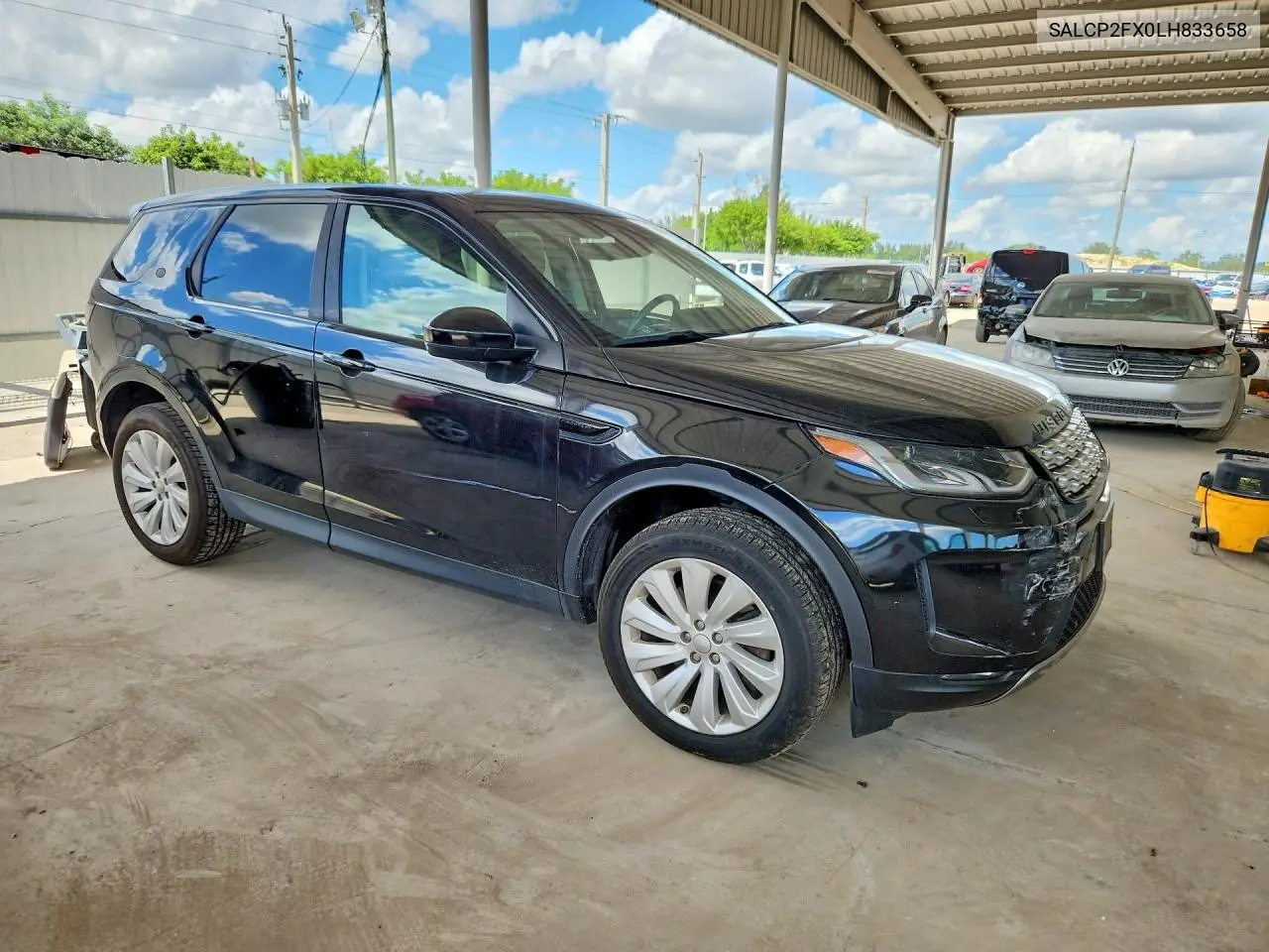 2020 LAND ROVER DISCOVERY SPORT VIN SALCP2FX0LH833658 — фото 4