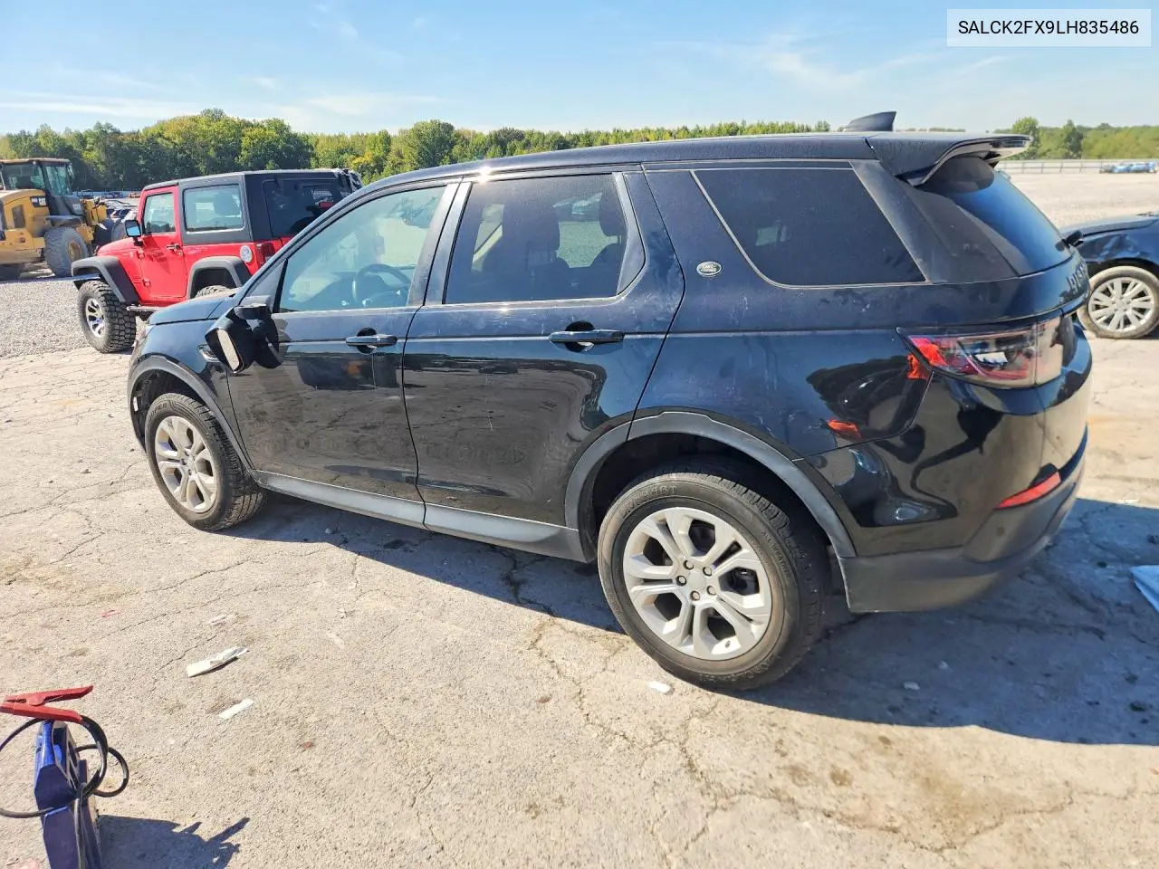2020 LAND ROVER DISCOVERY SPORT VIN SALCK2FX9LH835486 — фото 2