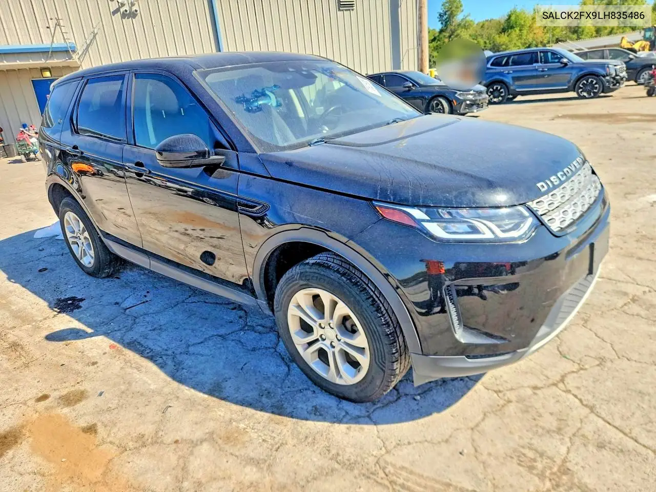 2020 LAND ROVER DISCOVERY SPORT VIN SALCK2FX9LH835486 — фото 4