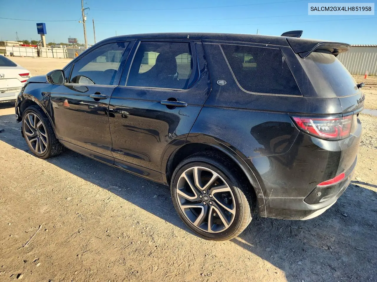 2020 LAND ROVER DISCOVERY SPORT VIN SALCM2GX4LH851958 — фото 2
