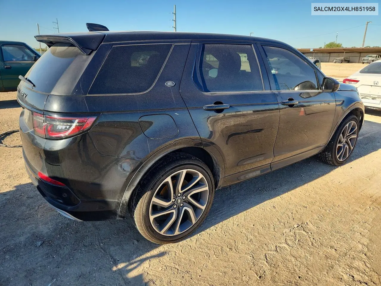 2020 LAND ROVER DISCOVERY SPORT VIN SALCM2GX4LH851958 — фото 3