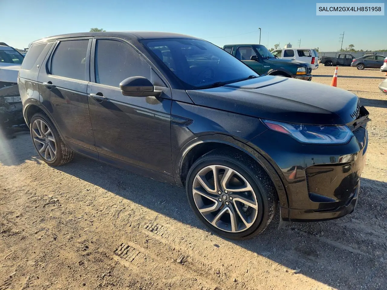 2020 LAND ROVER DISCOVERY SPORT VIN SALCM2GX4LH851958 — фото 4