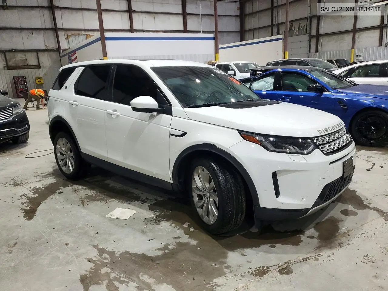 2020 LAND ROVER DISCOVERY SPORT VIN SALCJ2FX6LH834458 — фото 4