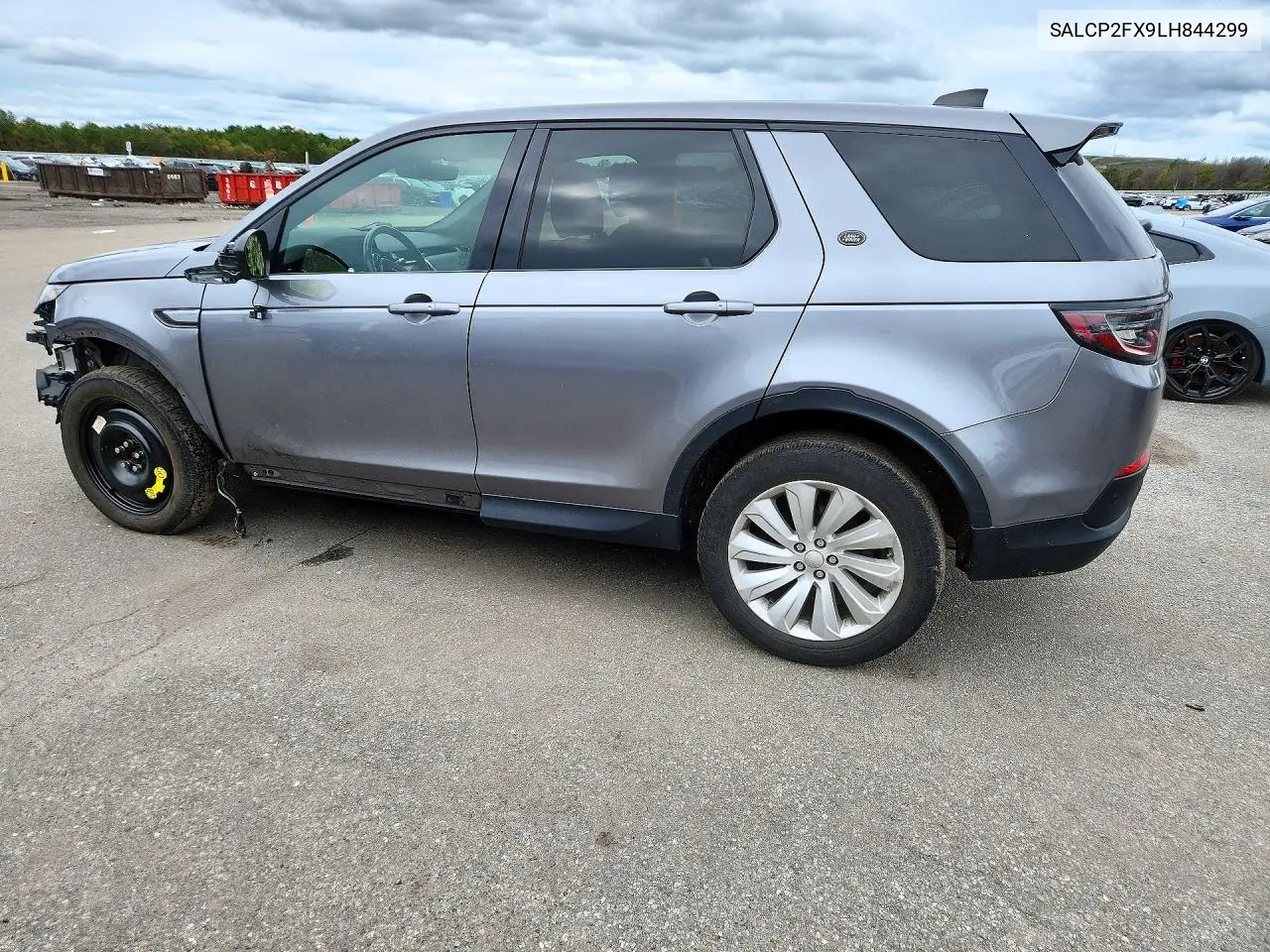 2020 LAND ROVER DISCOVERY SPORT VIN SALCP2FX9LH844299 — фото 2