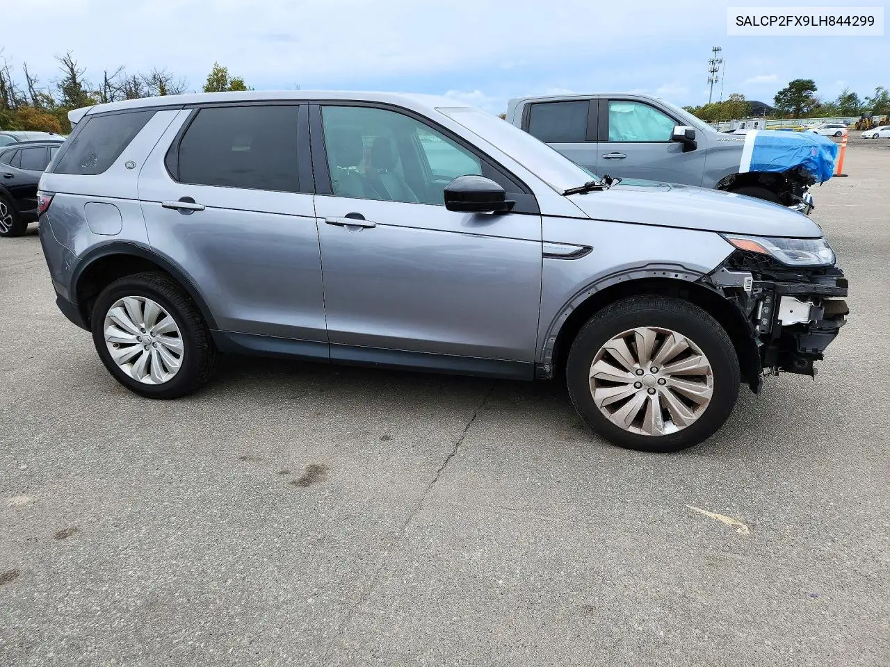 2020 LAND ROVER DISCOVERY SPORT VIN SALCP2FX9LH844299 — фото 4