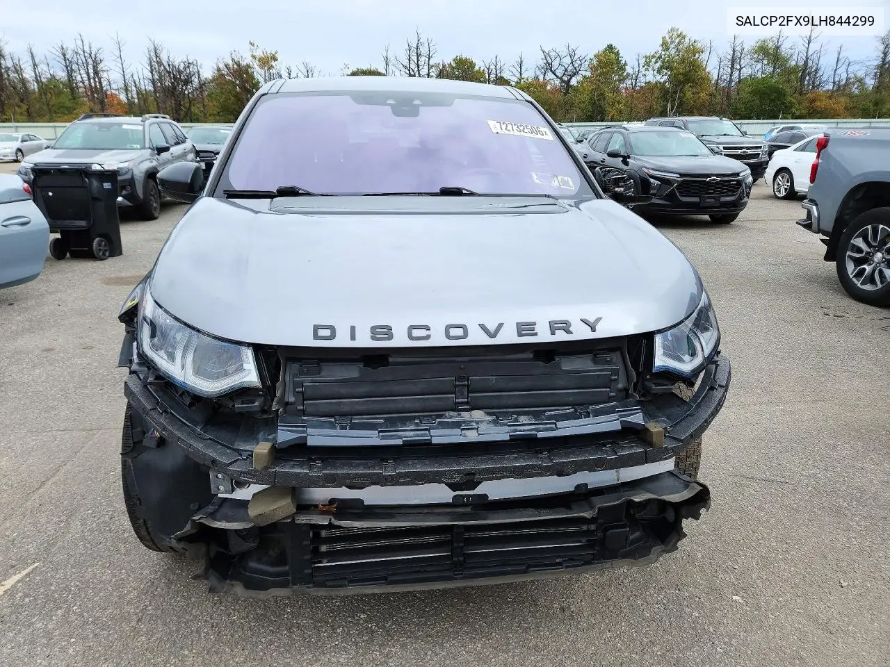 2020 LAND ROVER DISCOVERY SPORT VIN SALCP2FX9LH844299 — фото 5