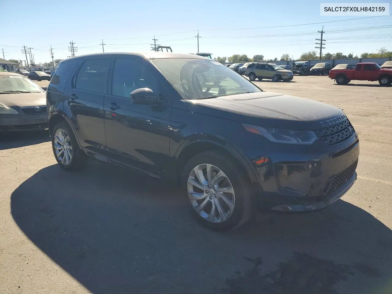 2020 LAND ROVER DISCOVERY SPORT VIN SALCT2FX0LH842159 — фото 4
