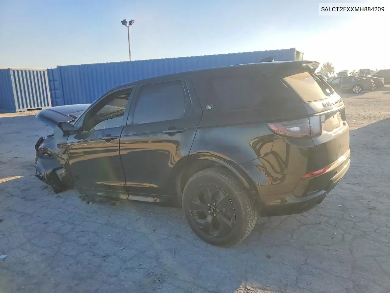 2021 LAND ROVER DISCOVERY SPORT VIN SALCT2FXXMH884209 — фото 2