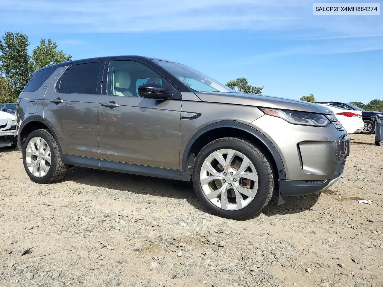 2021 LAND ROVER DISCOVERY SPORT VIN SALCP2FX4MH884274 — фото 4