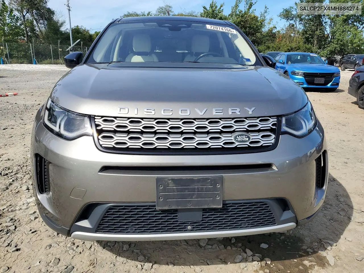 2021 LAND ROVER DISCOVERY SPORT VIN SALCP2FX4MH884274 — фото 5