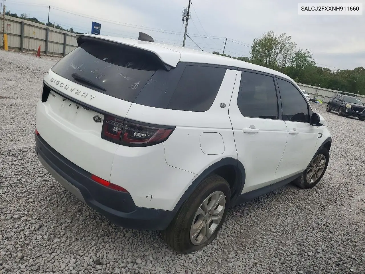2022 LAND ROVER DISCOVERY SPORT VIN SALCJ2FXXNH911660 — фото 3