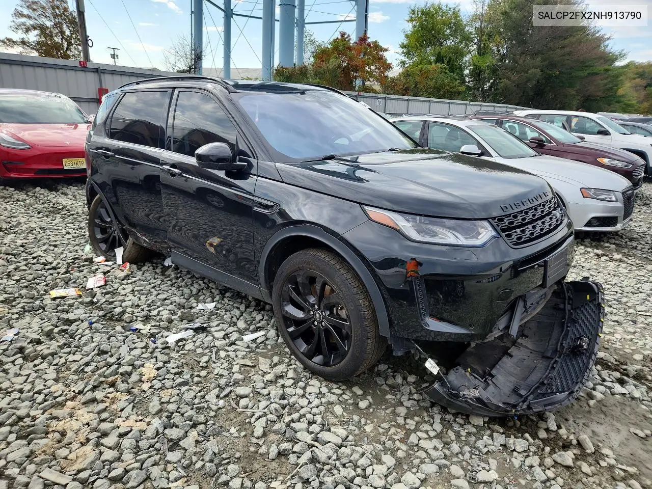 2022 LAND ROVER DISCOVERY SPORT VIN SALCP2FX2NH913790 — фото 4