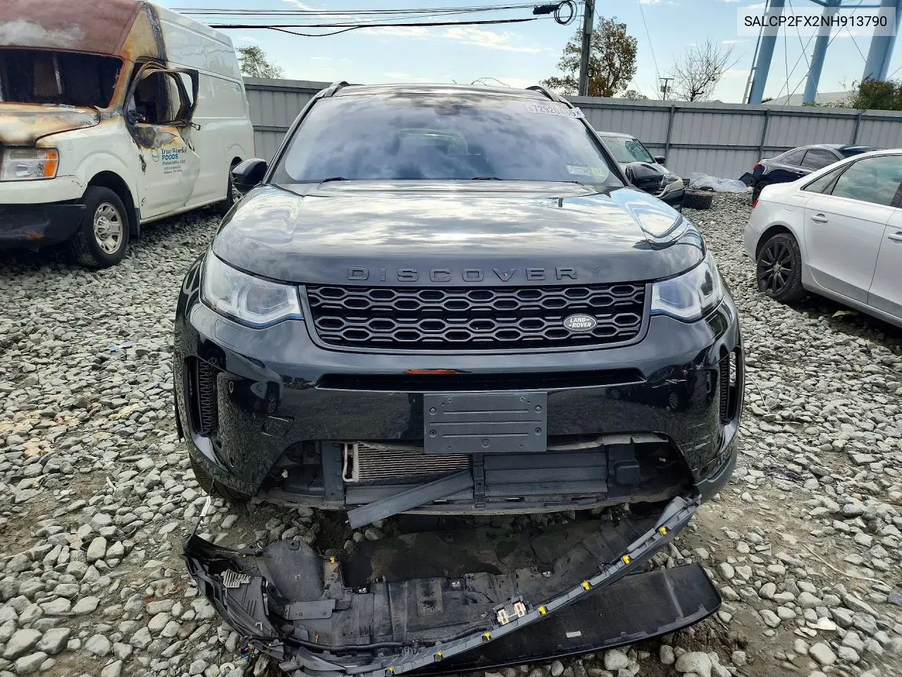 2022 LAND ROVER DISCOVERY SPORT VIN SALCP2FX2NH913790 — фото 5