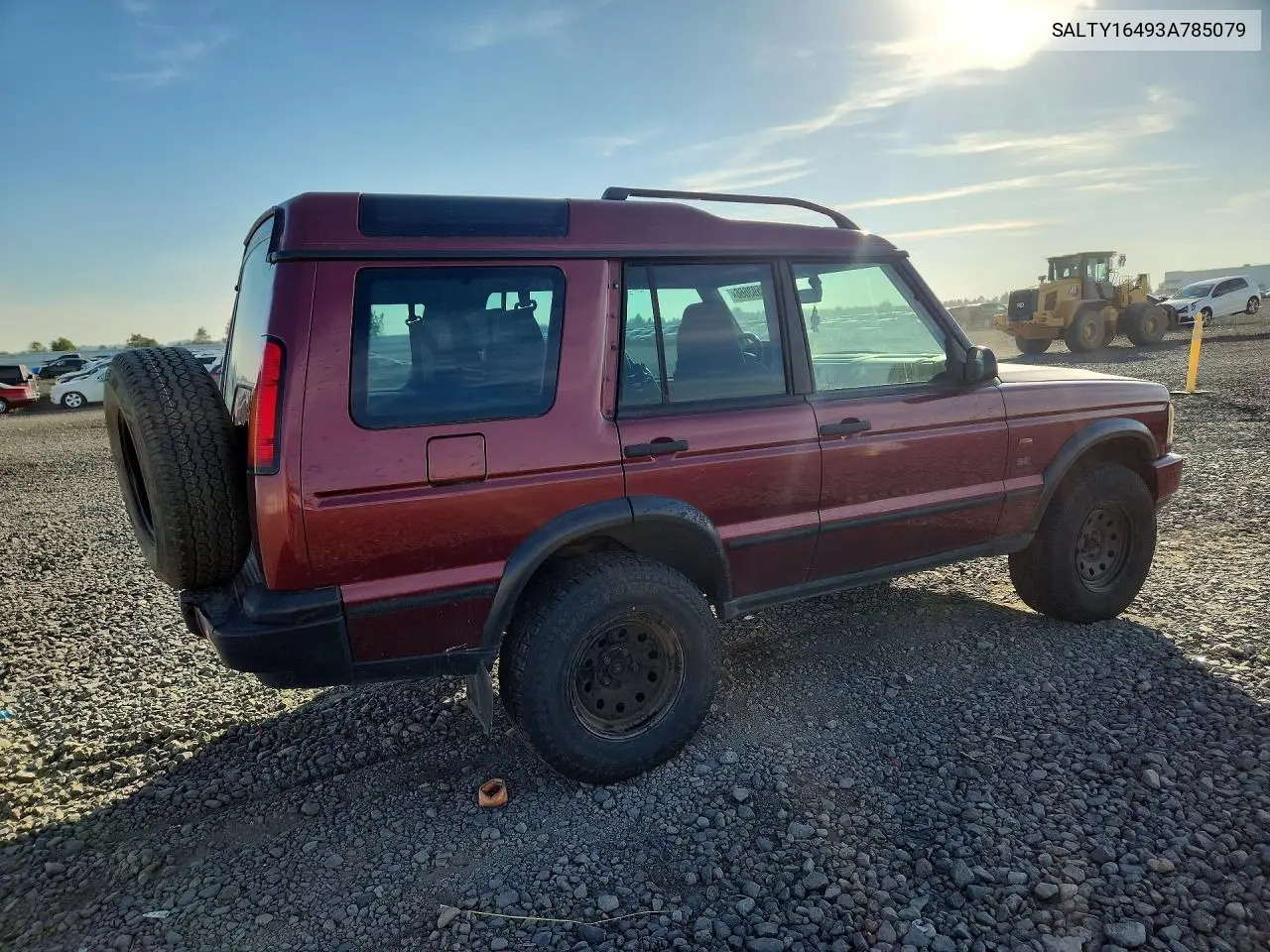 2003 LAND ROVER DISCOVERY VIN SALTY16493A785079 — фото 3