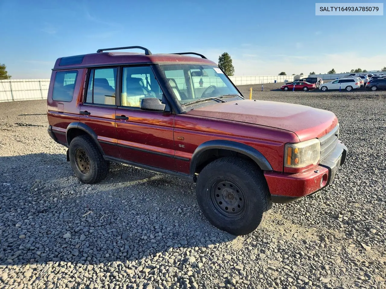 2003 LAND ROVER DISCOVERY VIN SALTY16493A785079 — фото 4