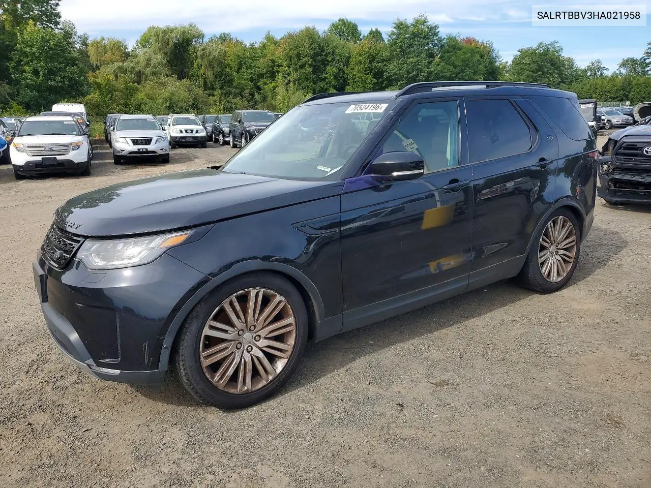 LAND ROVER DISCOVERY 2017, VIN SALRTBBV3HA021958