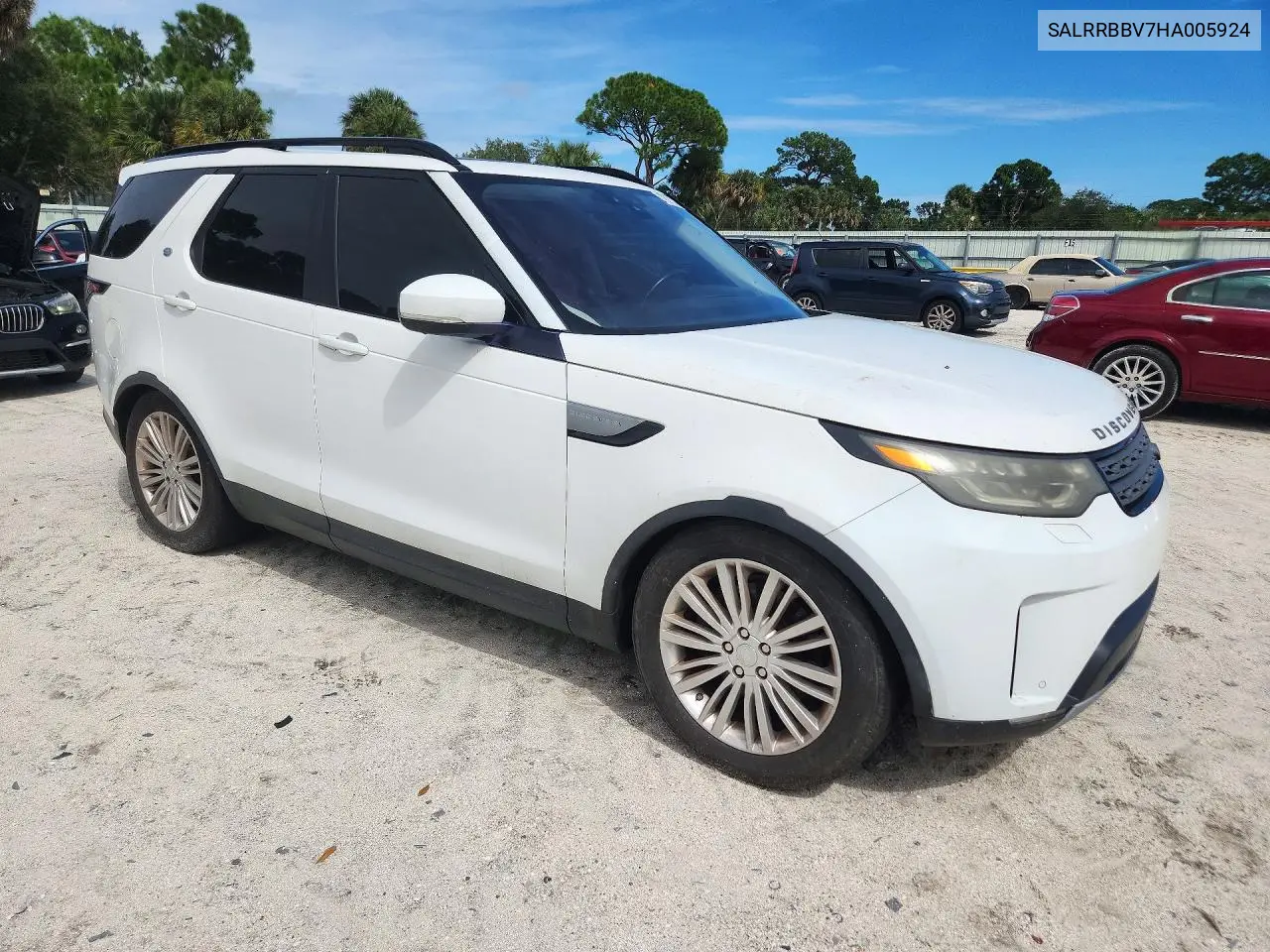 2017 LAND ROVER DISCOVERY VIN SALRRBBV7HA005924 — фото 4