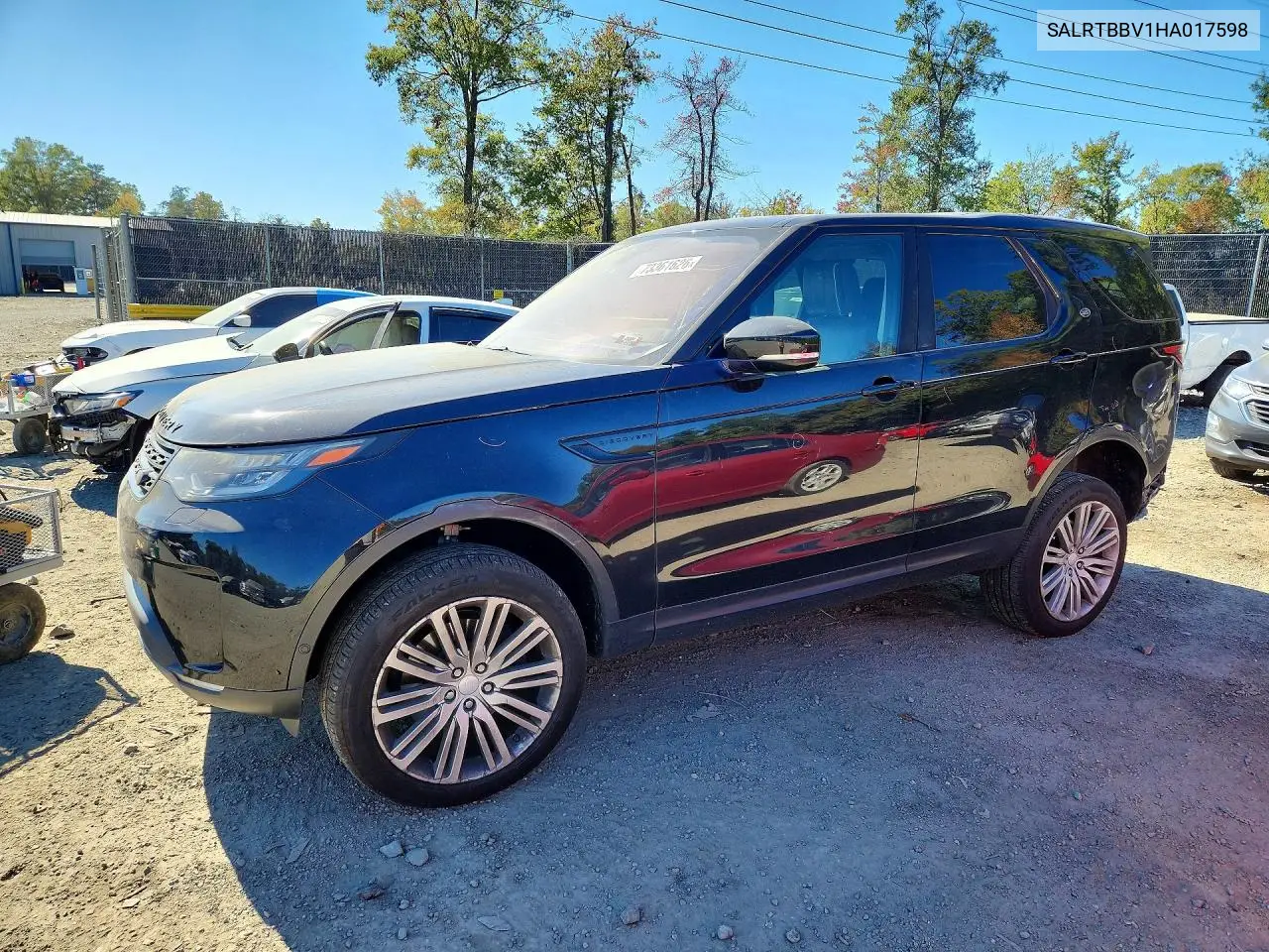 LAND ROVER DISCOVERY 2017, VIN SALRTBBV1HA017598