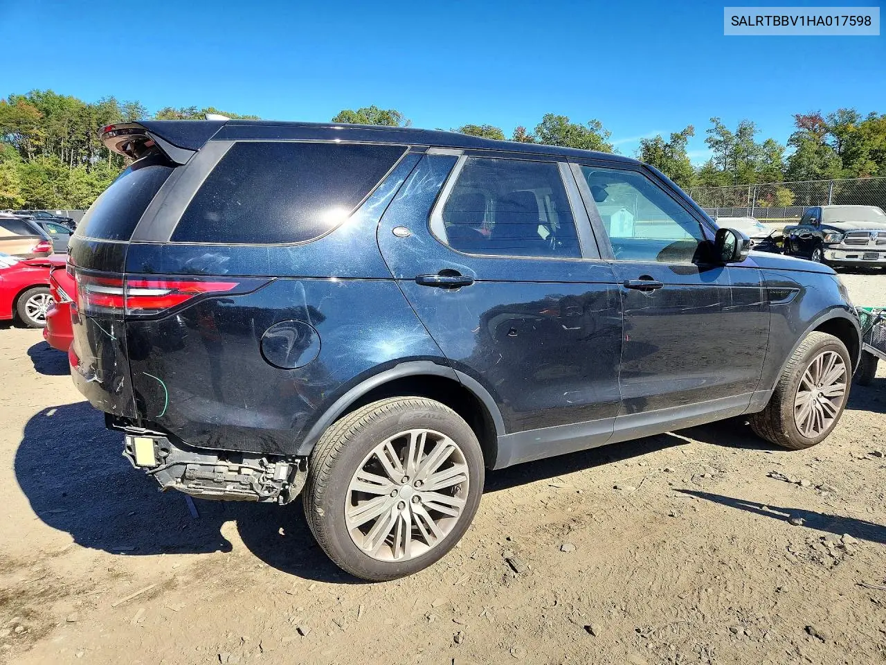 2017 LAND ROVER DISCOVERY VIN SALRTBBV1HA017598 — фото 3
