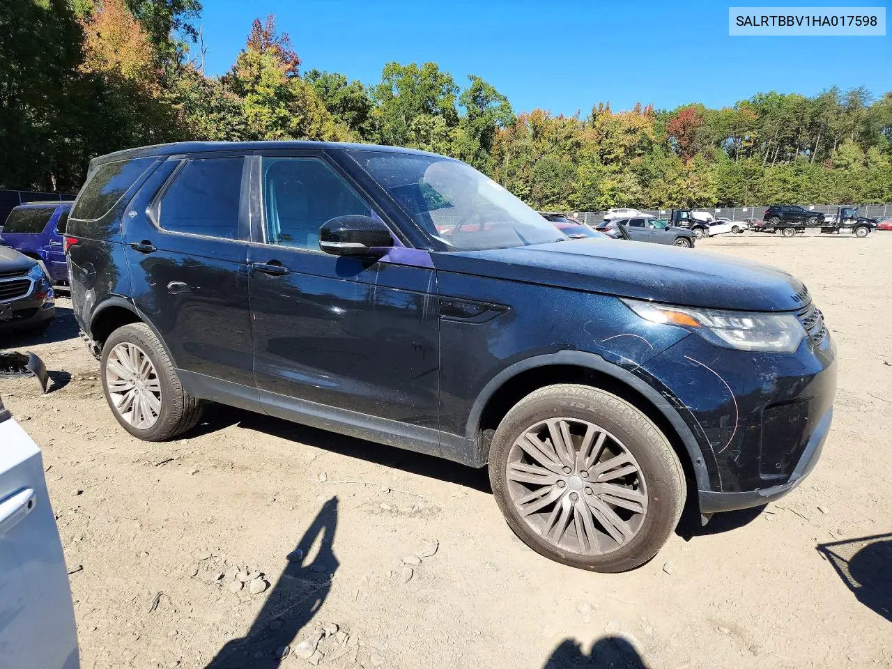 2017 LAND ROVER DISCOVERY VIN SALRTBBV1HA017598 — фото 4