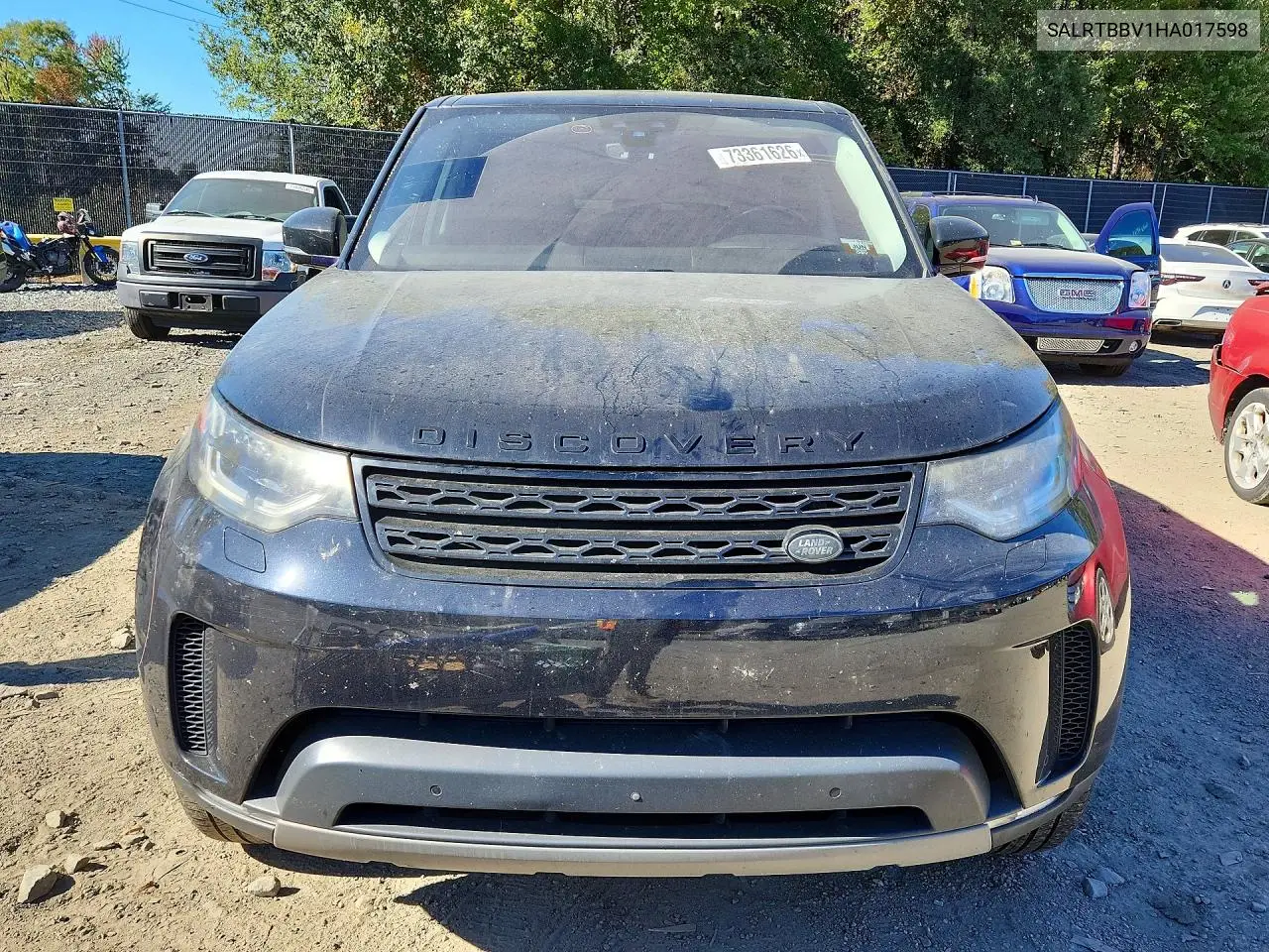2017 LAND ROVER DISCOVERY VIN SALRTBBV1HA017598 — фото 5
