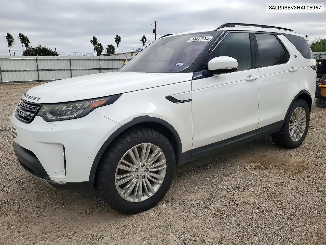 LAND ROVER DISCOVERY 2017, VIN SALRRBBV3HA005967