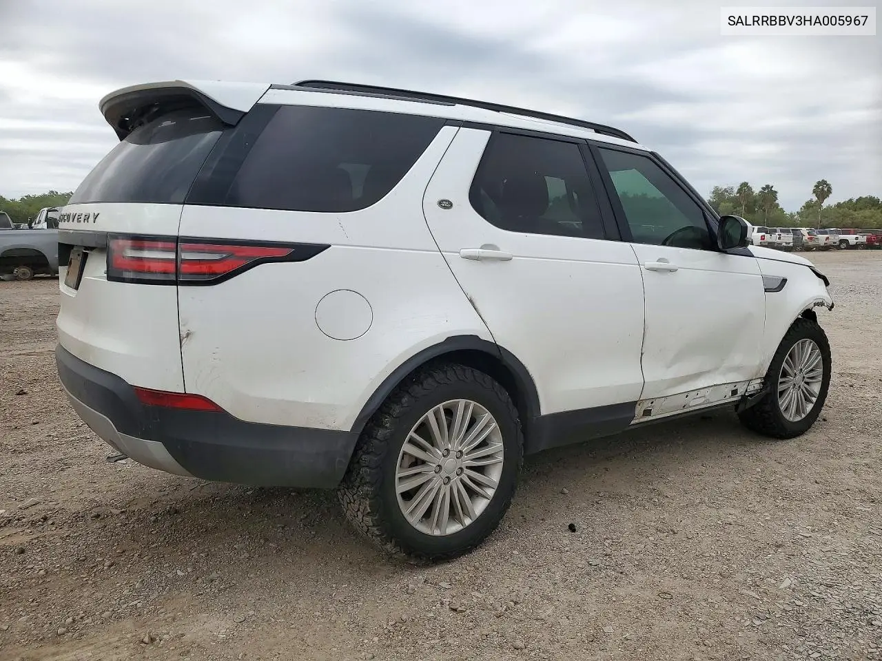 2017 LAND ROVER DISCOVERY VIN SALRRBBV3HA005967 — фото 3