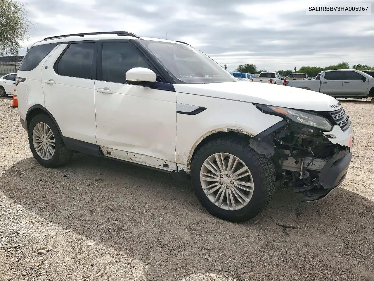 2017 LAND ROVER DISCOVERY VIN SALRRBBV3HA005967 — фото 4
