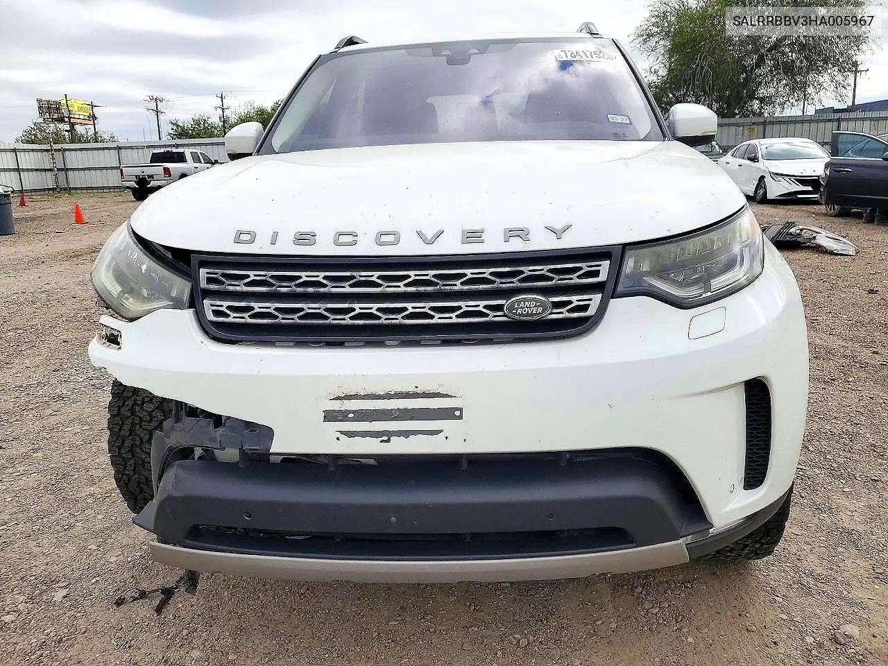 2017 LAND ROVER DISCOVERY VIN SALRRBBV3HA005967 — фото 5