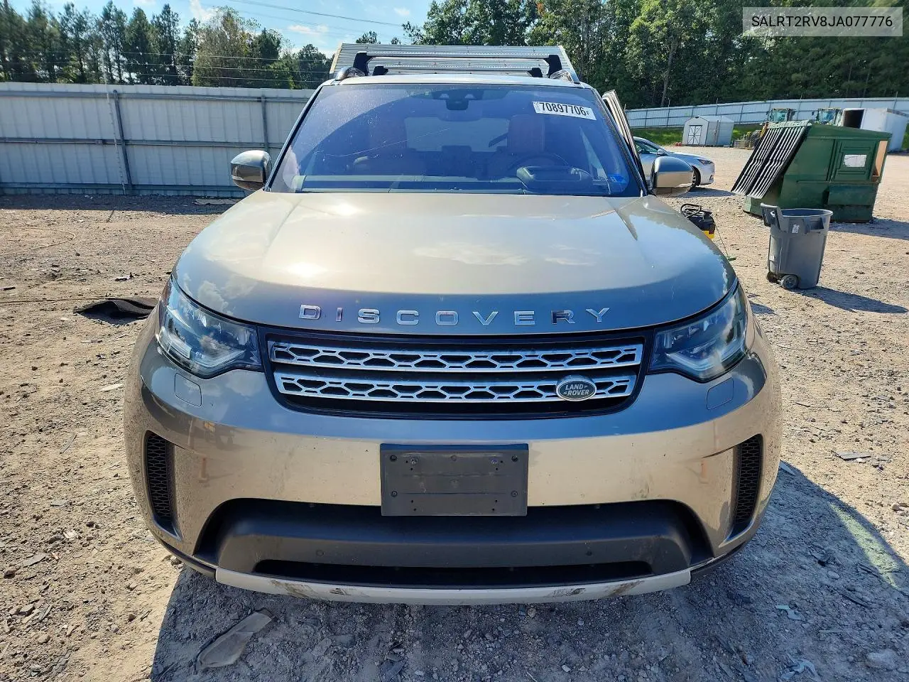 2018 LAND ROVER DISCOVERY VIN SALRT2RV8JA077776 — фото 5