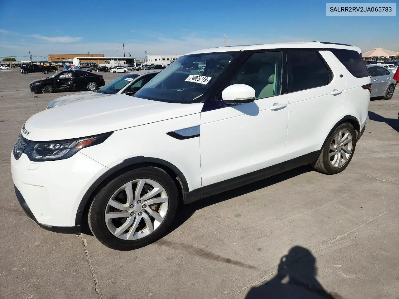 LAND ROVER DISCOVERY 2018, VIN SALRR2RV2JA065783