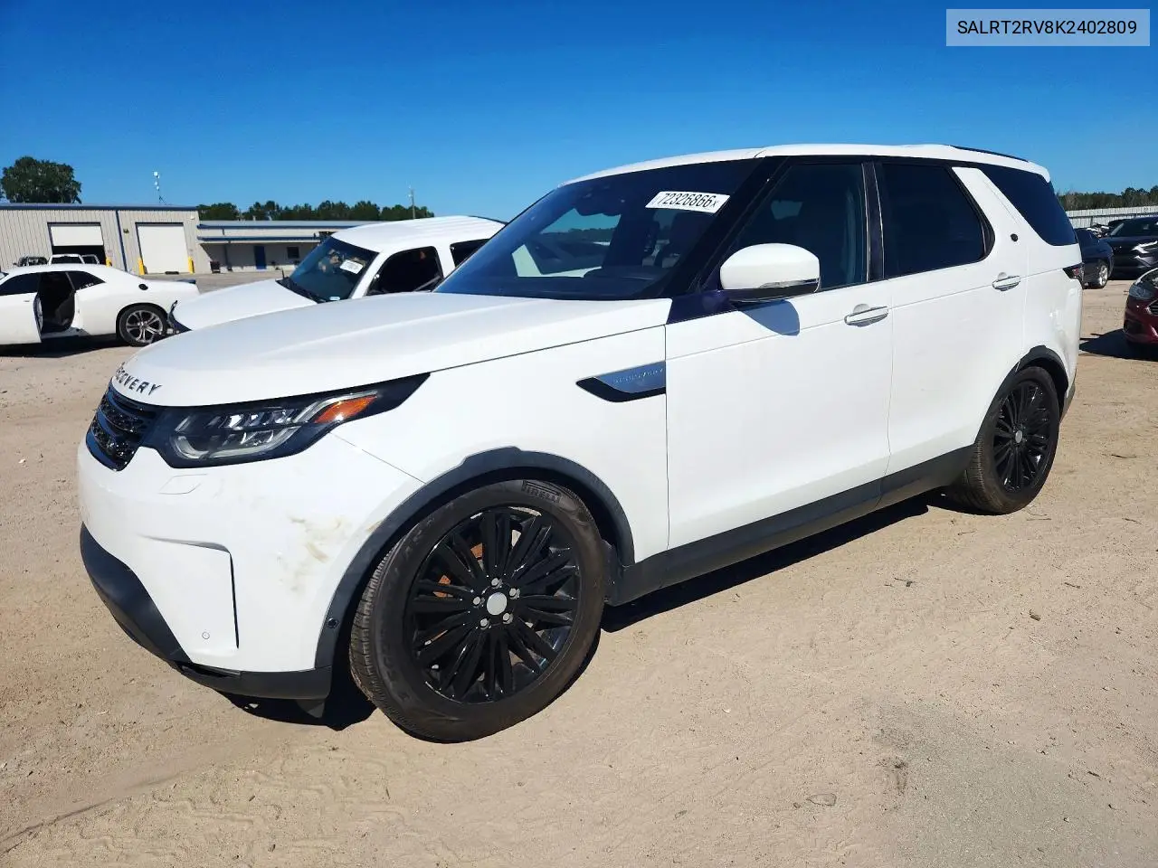 LAND ROVER DISCOVERY 2019, VIN SALRT2RV8K2402809