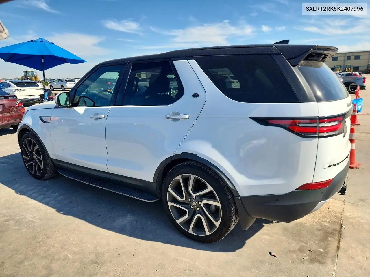 2019 LAND ROVER DISCOVERY VIN SALRT2RK6K2407996 — фото 2