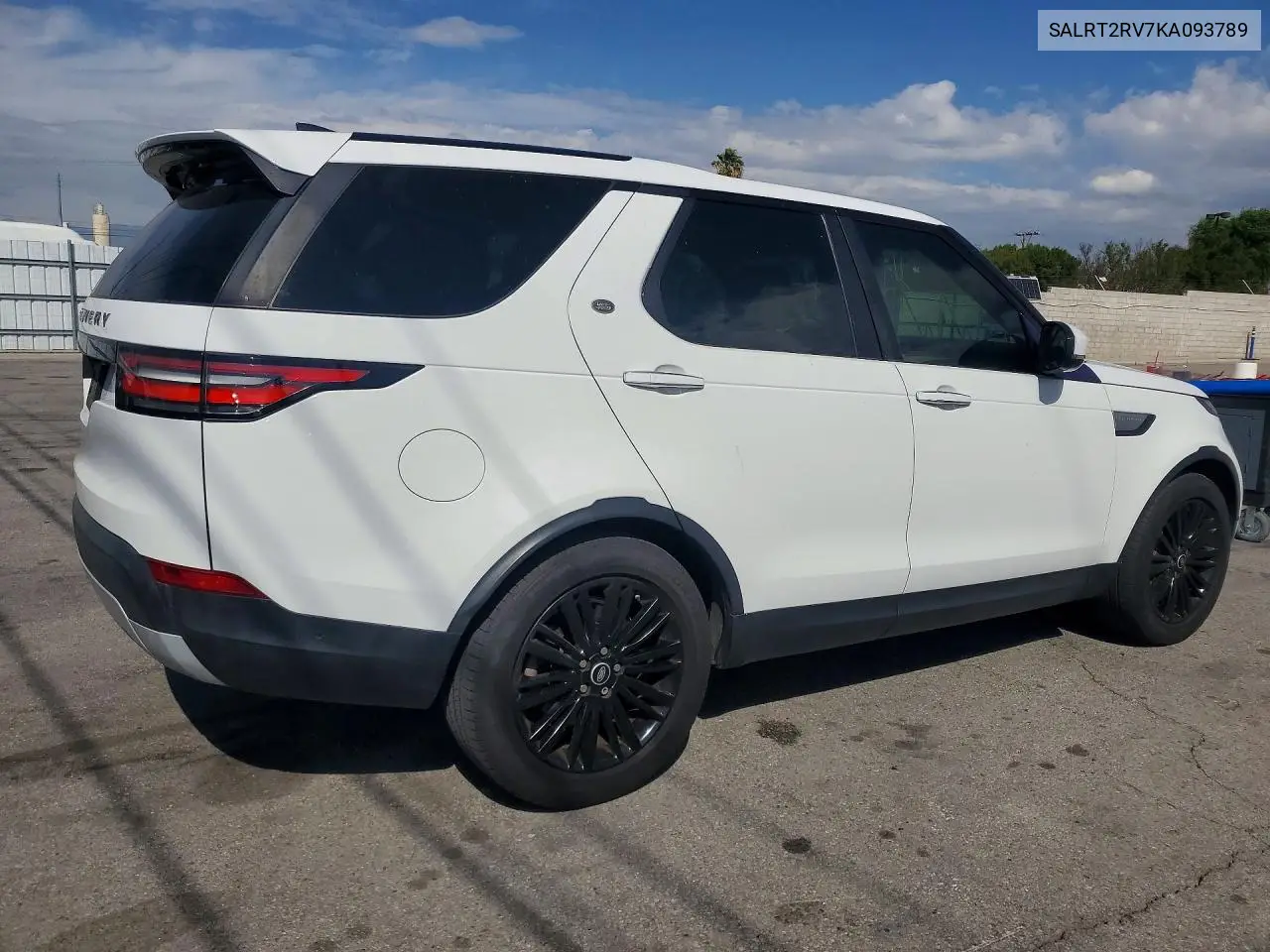 2019 LAND ROVER DISCOVERY VIN SALRT2RV7KA093789 — фото 3