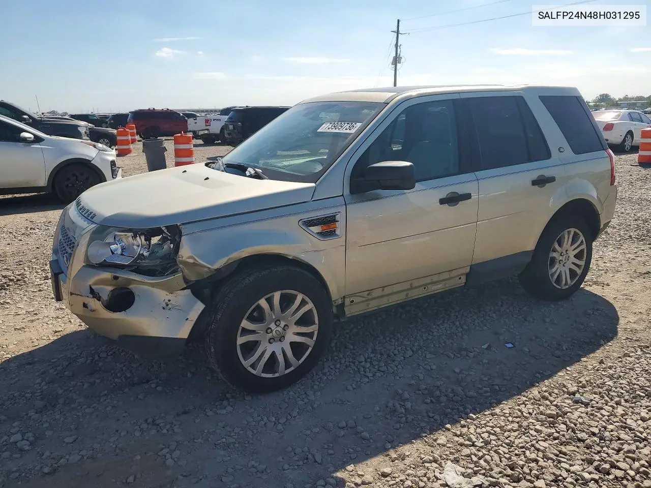 LAND ROVER LR2 2008, VIN SALFP24N48H031295