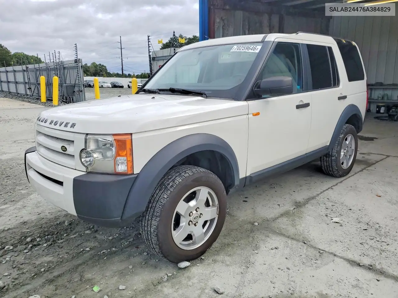 LAND ROVER LR3 2006, VIN SALAB24476A384829