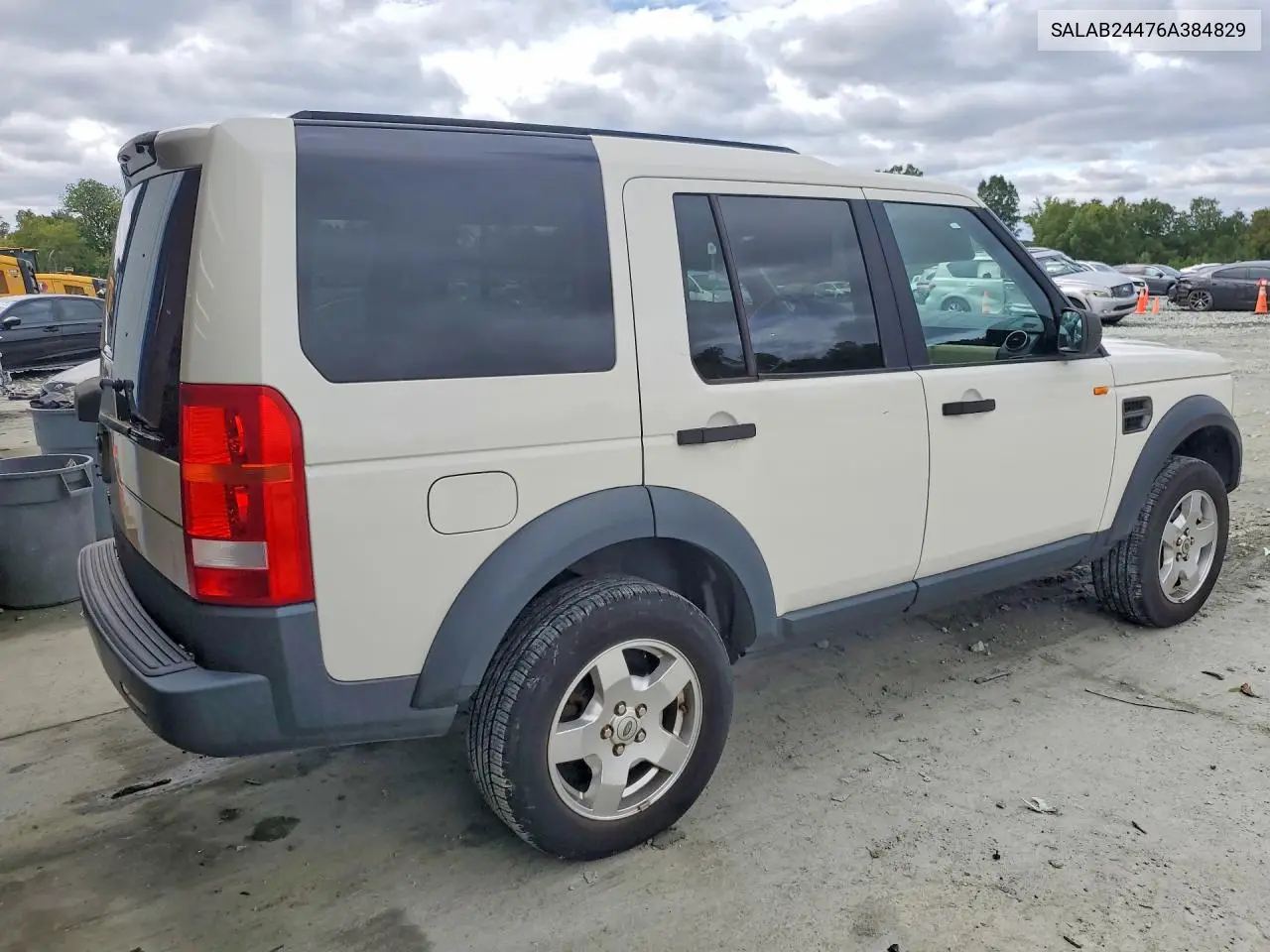2006 LAND ROVER LR3 VIN SALAB24476A384829 — фото 3