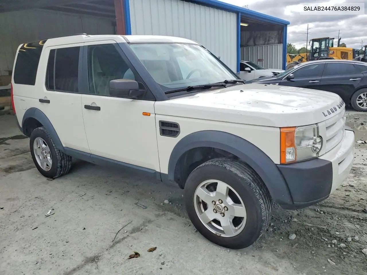 2006 LAND ROVER LR3 VIN SALAB24476A384829 — фото 4