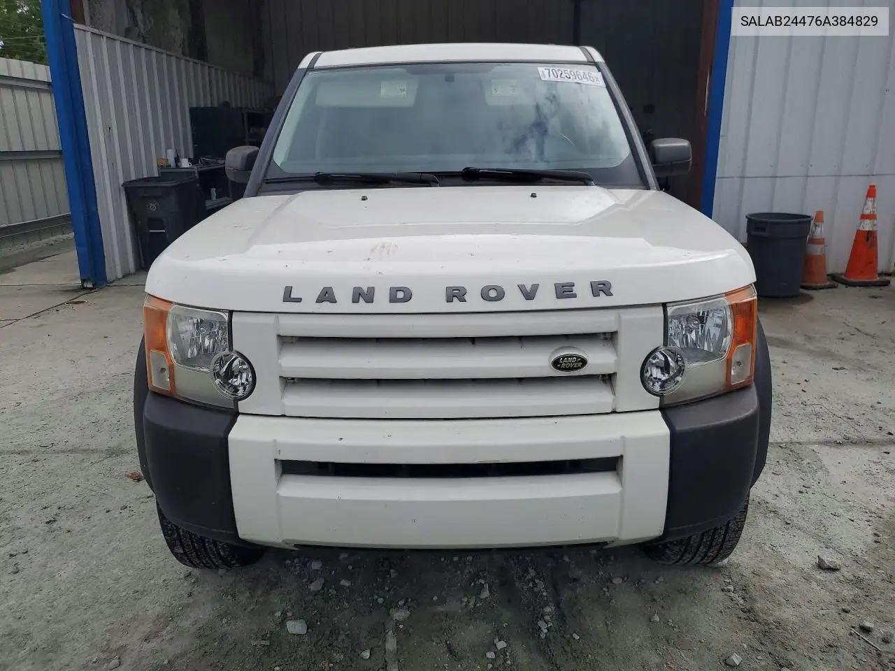 2006 LAND ROVER LR3 VIN SALAB24476A384829 — фото 5
