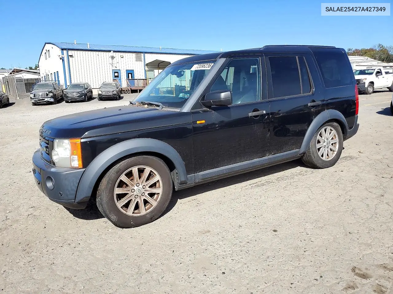 LAND ROVER LR3 2007, VIN SALAE25427A427349